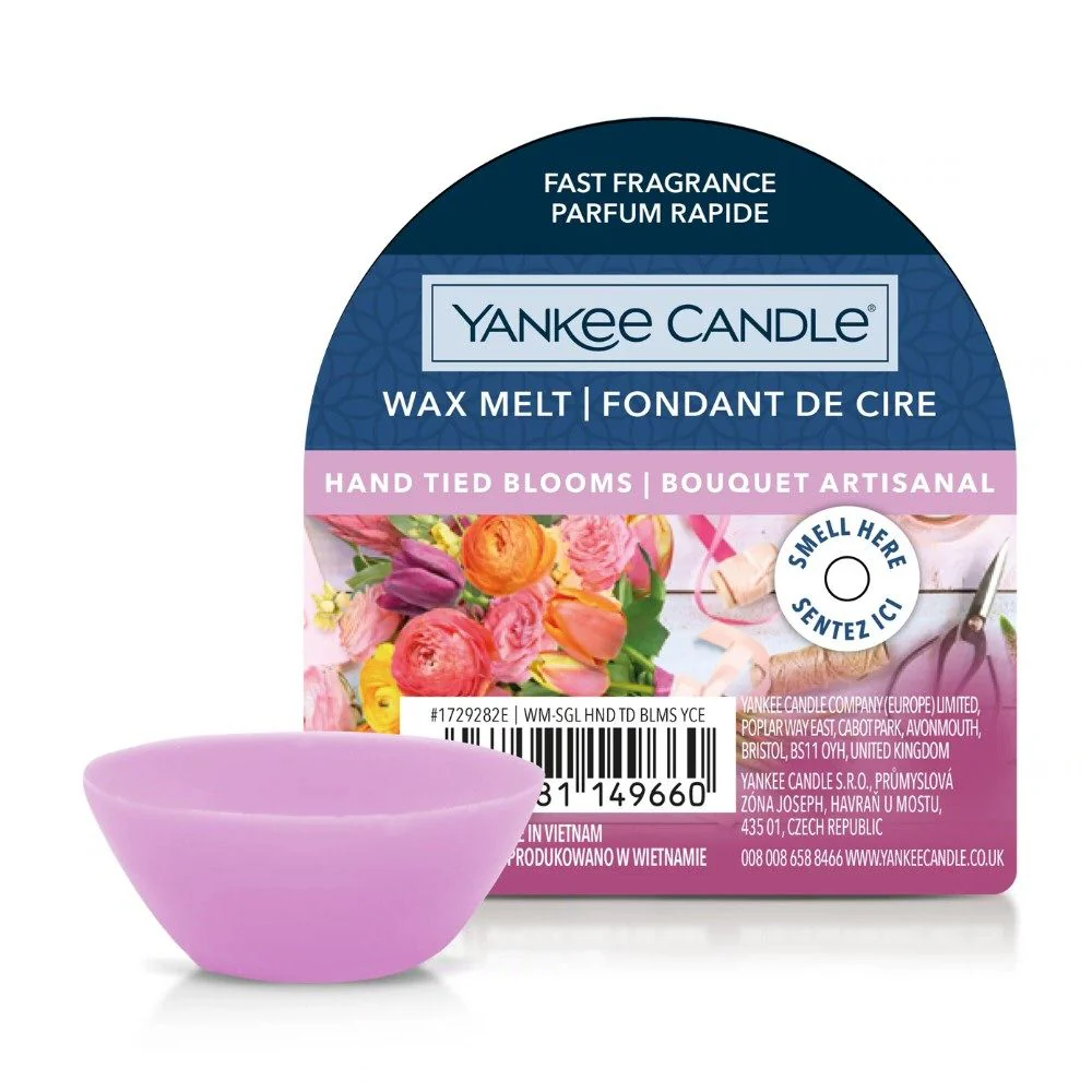 Yankee Candle Hand Tied Blooms Wax Melt 22g Yankee Candle Hand Tied Blooms Wax Melt 22g